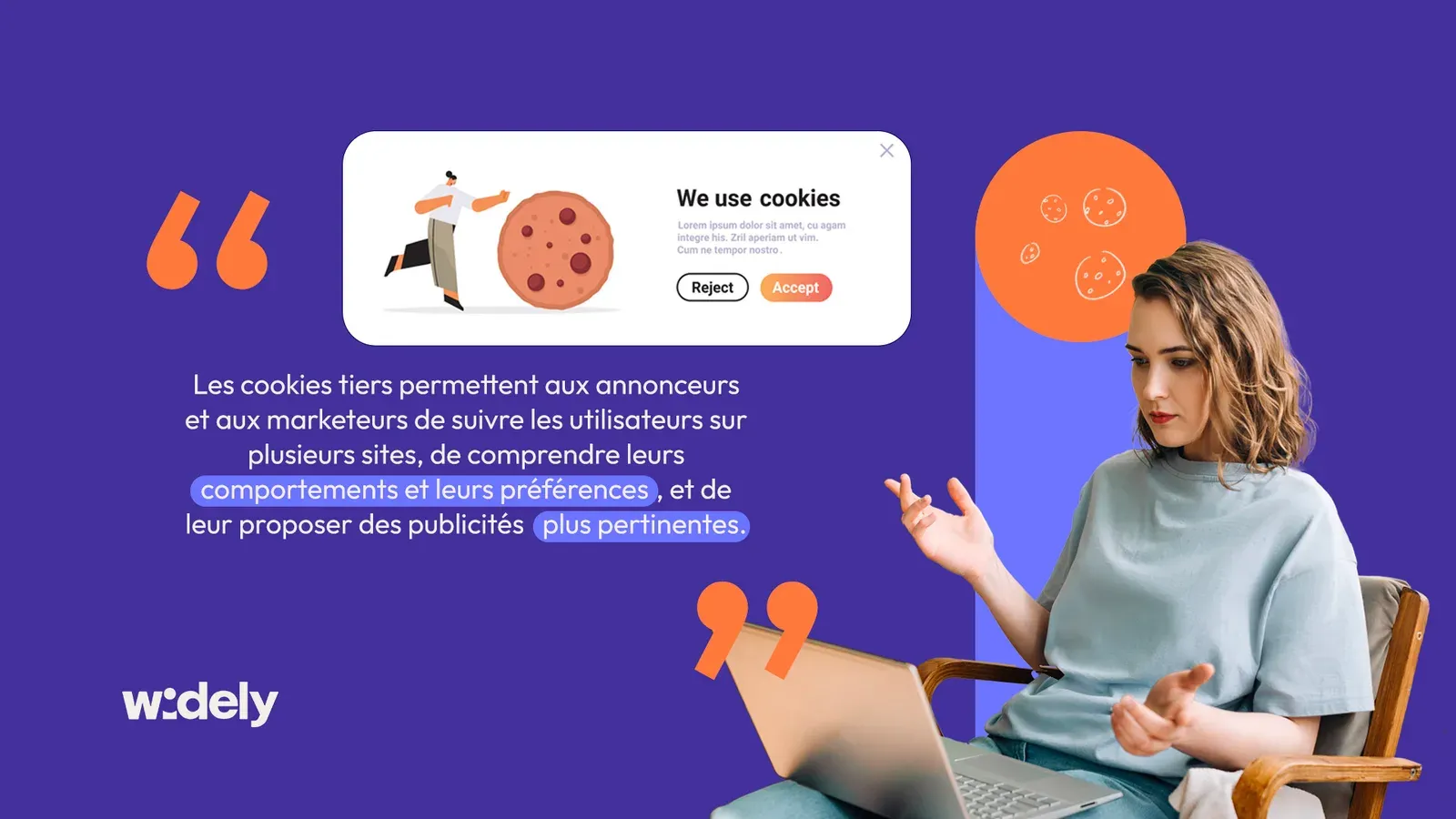 Illustration sur l’acceptation des cookies tiers