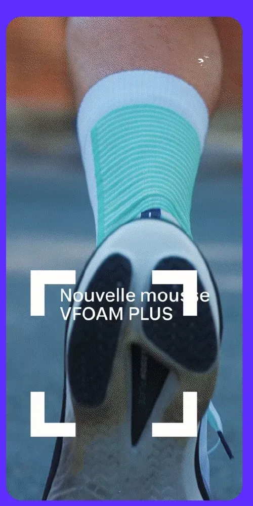 Format produit sur la nouvelle mousse VFOAM PLUS.