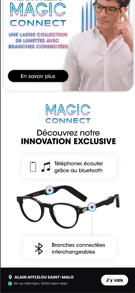 Landing page Alain Afflelou